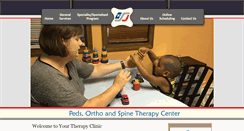 Desktop Screenshot of michianaphysicaltherapy.com
